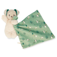 Carre Doudou Dog Green